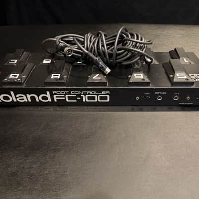 Roland GP-16 Digital Guitar Effects Processor with FC-100mkII Foot Controller 1989 - 1994 - Black image 4