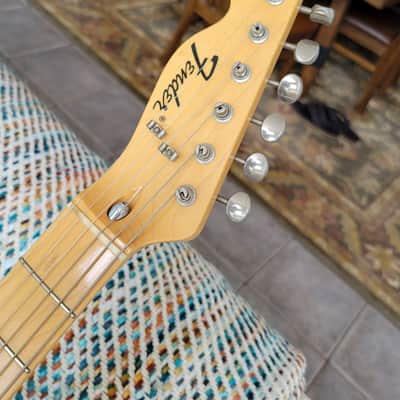 Left handed Fender Japan Telecaster Thinline TN-72 CIJ lefty 2006-2008 - Vintage Natural image 6