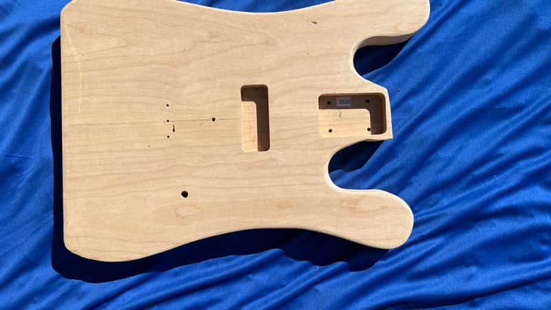 FDC Flores - 1st Carve Guitar Body2023 - unfinished + license use image 1