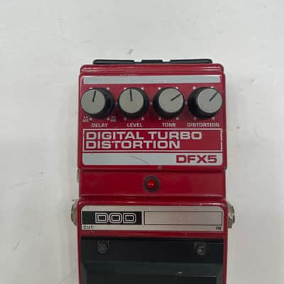 DOD Digitech DFX5 Digital Turbo Distortion Rare Vintage Guitar Effect Pedal image 3