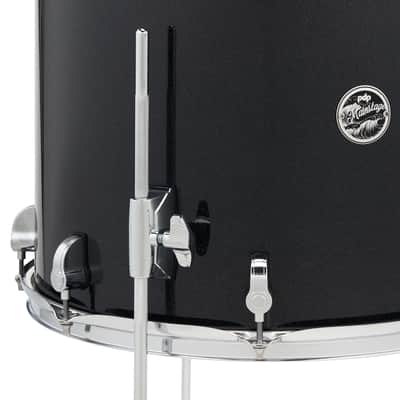 PDP Mainstage Black Sparkle Drum Kit w/HW, Paiste 101, throne image 6