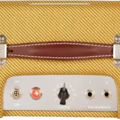 Fender '57 Custom Champ Hand-Wired Electric Guitar Tube Combo Amplifier, 5W, Tweed image 4