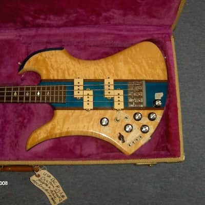 BC Rich  CUSTOM SHOP Mockingbird 1980 Blue LEFT HANDED LEFTY image 1