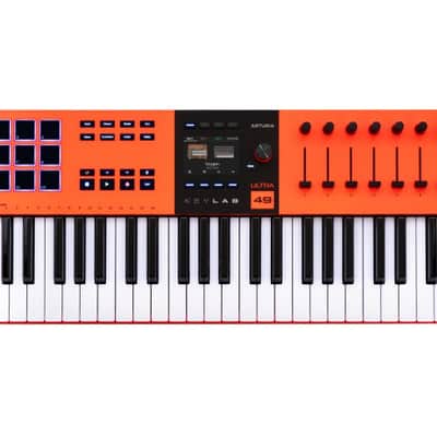 Arturia KeyLab 49 MK3 Ultra MIDI Controller (Orange) image 3