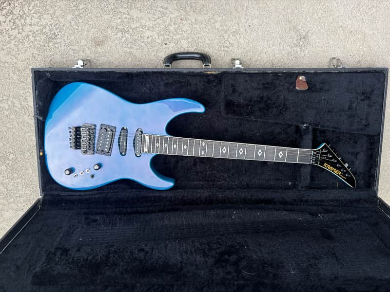 Kramer Stage master deluxe 1986 - Flip flop blue image 1