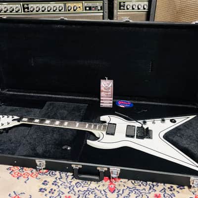 2008 Dean SplitTail Floyd Zakk Wylde w/ OHSC - Limited Edition - Classic White w/ Pinstripe image 1