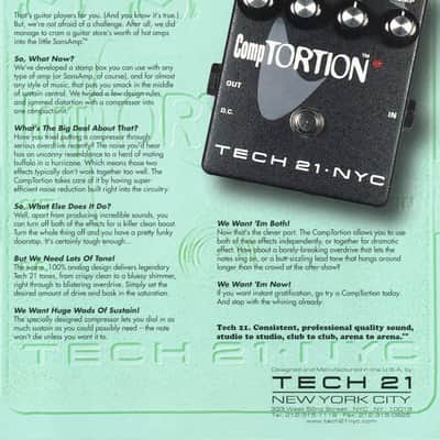 Tech 21 CompTortion NOS! Bild 3