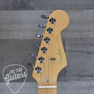 Mint Fender Limited Edition American Ultra II Stratocaster HSS - Graffiti Yellow with Hardshell Case image 5