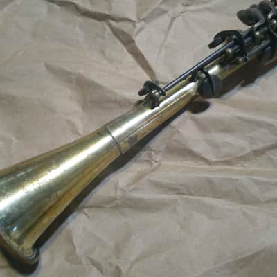 Elkhart Cavalier metal clarinet, USA, Silver-finish, Good Condition image 11
