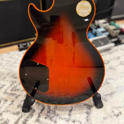 Gibson Custom Shop M2M Orange Widow Les Paul Custom Figured image 6