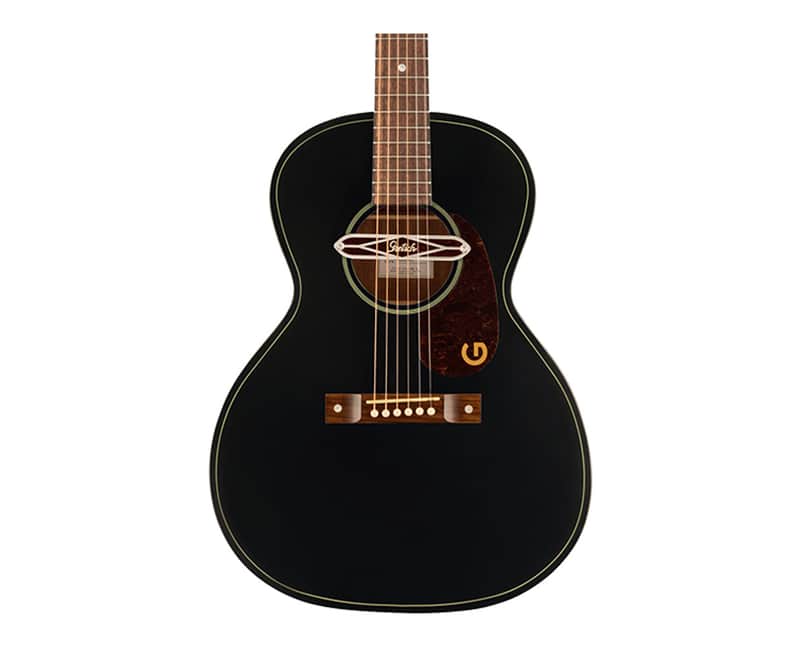 Used Gretsch Deltoluxe Concert Acoustic-Electric Guitar - Black Top image 1