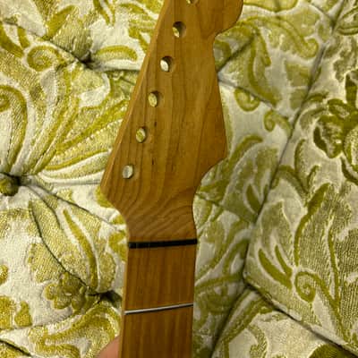 Warmoth Modern Roasted Maple Stratocaster Neck image 3