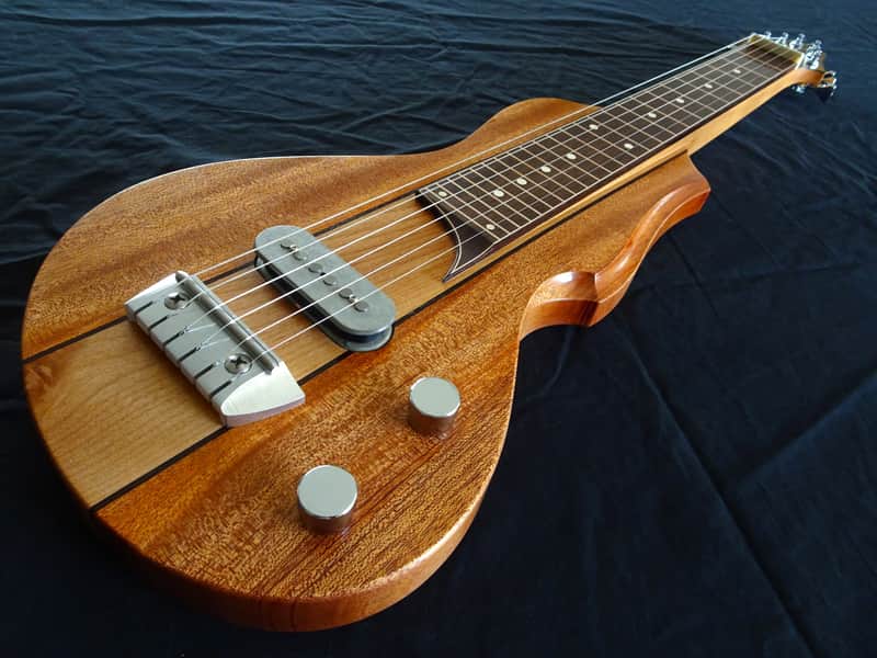 Rukavina 24" Ripple Lap Steel - Mahogany, Alder and Wenge image 1