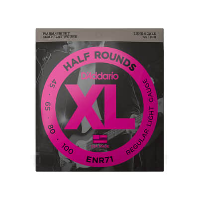 D'Addario ENR71 Half Rounds .045-100 image 2