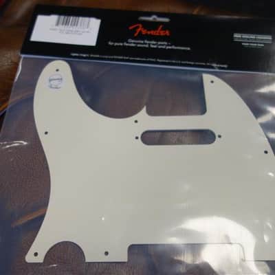 Fender Pickguard Telecaster 8-Hole Mount Tortoise Shell 4-Ply image 2