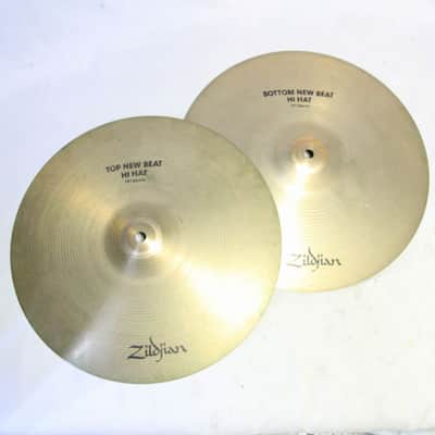 ZILDJIAN New Beat 14 HI-HAT 932 1334 A.ZILDJIAN Zildjian New Beat 14-inch Hi-Hat (07/13) image 1