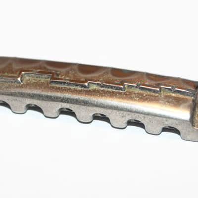 Gibson 1962 Compensated Wrap Around Tailpiece Lightning Bolt Comp Nickel 1963 1964 1960's image 6