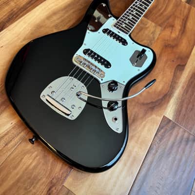2021 Fender American Mod Shop Jaguar - Black w/ Mastery Bridge image 1
