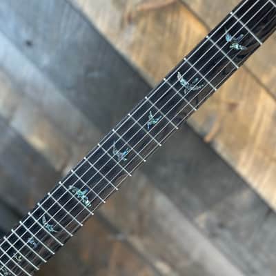 PRS Wood Library Custom 24 Amazing Highly Figured 10 top!! - Burnt Maple Leaf 395093 image 5