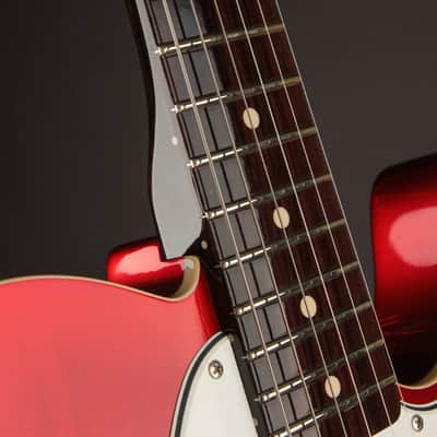 Fender Custom Shop Postmodern Tele, Rosewood Neck, Aged Crimson Burst/DLX Closet Classic image 7