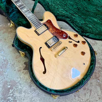 Epiphone by Gibson Sheraton 1989 - Redburst original vintage MIK peerless image 2