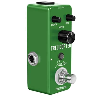 Rowin TRELICOPTER Optical Tremolo Huge Range of speeds and depths True Bypass LEF327, FREE PICKS + HOLDER+ FREE SHIP USA image 7