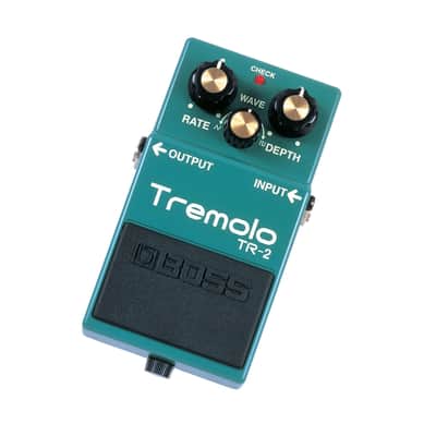 BOSS TR-2 Wave, Rate, and Depth Knobs Easy-to-Use Compact Tremolo Pedal for Guitarist image 3