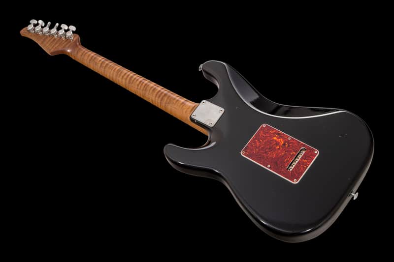 Suhr Classic S Antique SSS Custom Ltd Roasted Flamed Maple BK | Reverb