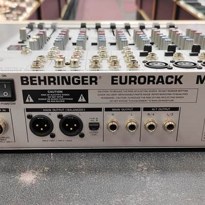 Behringer Eurorack MX1604A 16-Channel Mic / Line Mixer 2000s - Silver image 6