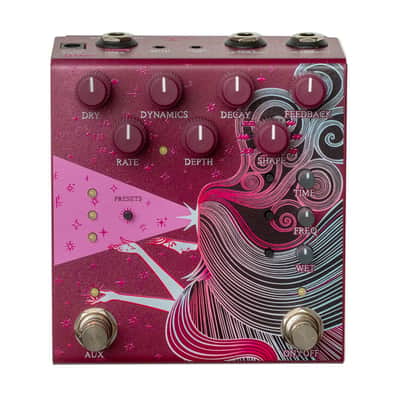 Old Blood Noise Sunlight Stereo Pedal-Maroon *Ships Today* image 1