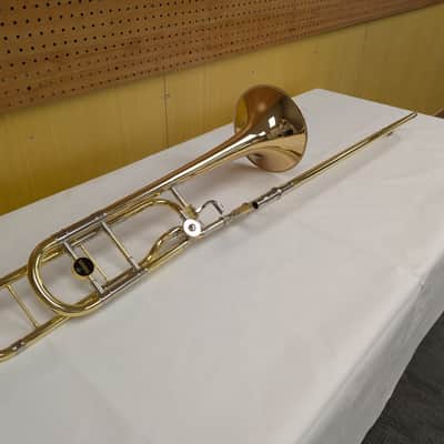 Yamaha Xeno YSL-882GO Tenor Trombone – Large Bore Open Wrap – Excellent Condition SM#4754 image 2