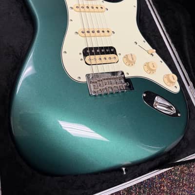 Fender Made In Japan Hybrid '60s Stratocaster HSS 2020 Sherwood Green Metallic w/ Case image 2