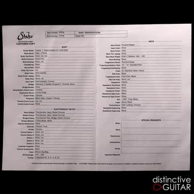 Suhr Classic T Custom - Gold Sparkle image 14