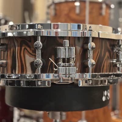 Sonor Prolite 14X5 Elder Tree Satin Die Cast Hoops Snare Drum image 4