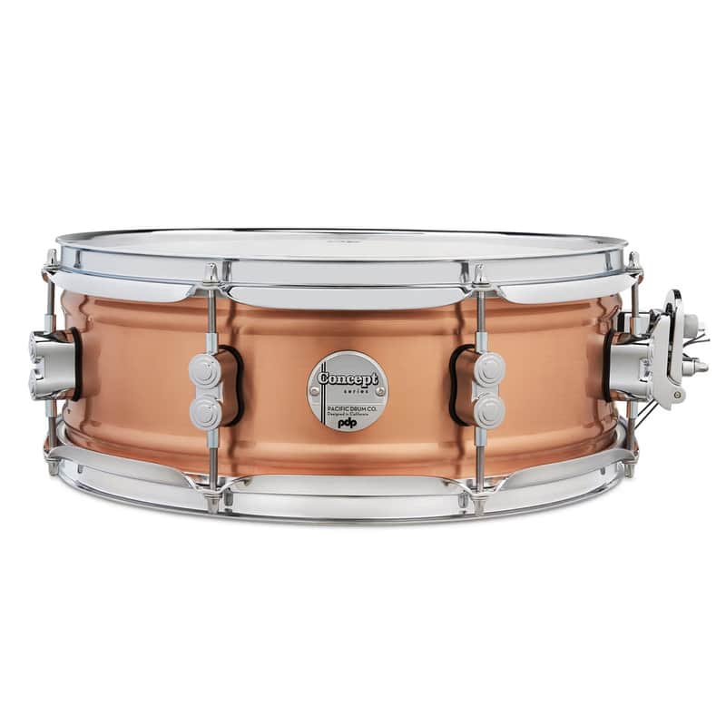 PDP Pacific PDSN0514NBCC Concept Series 5x14 Brushed Copper Snare Drum image 1