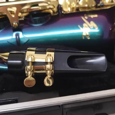 LA Sax Alto Saxophone, with high G key - Chameleon Color image 20