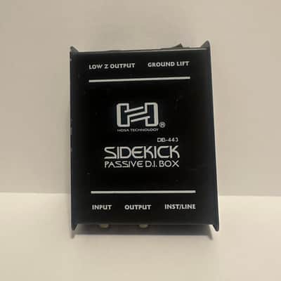 Hosa DIB-443 Sidekick Passive Direct Box 2010s - Black image 4