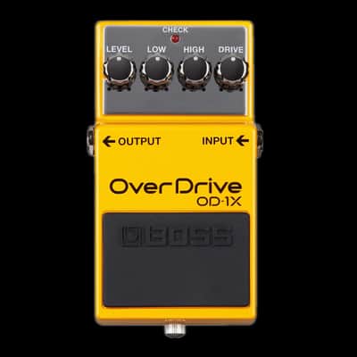 Boss OD-1X Overdrive Guitar Effect Pedal image 1