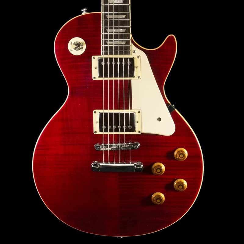 Tanglewood TSB58 LP Style Guitar (Flamed Cherry Red) image 1