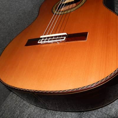 FABULOUS "EL VITO" CONCERT RC - CUSTOM MADE - TORRES STYLE CLASSICAL GUITAR - CEDAR/INDIAN ROSEWOOD image 6