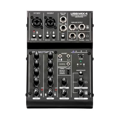 ART USBMIX4 Project Series 4-Channel Mixer with USB Interface