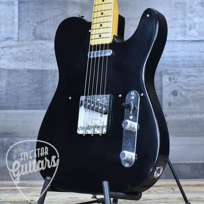 Mint Fender Dealer Exclusive Vintera  Road Worn  '60s Double Esquire -  Black with Deluxe Gig Bag image 12