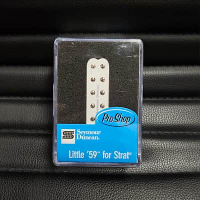 Seymour Duncan SL59-1b Little '59 Strat Bridge Picku - White image 1