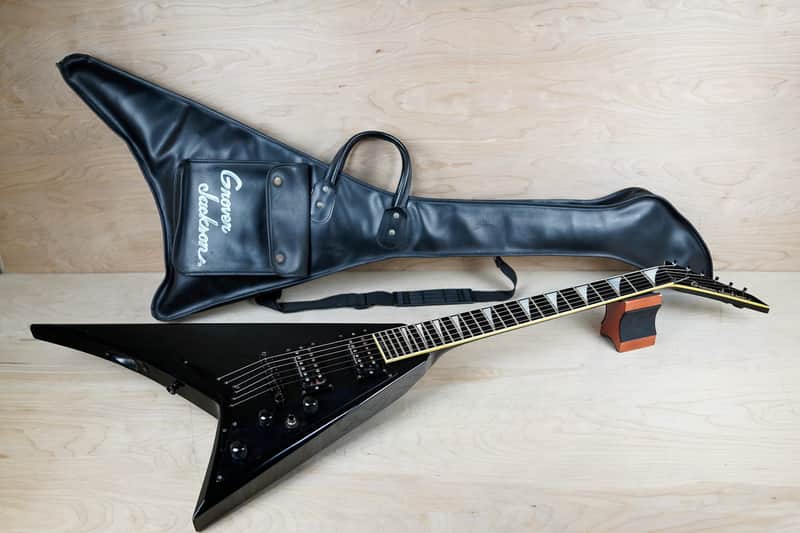 Grover Jackson Randy Rhoads V RR Standard 1990's Black Made in