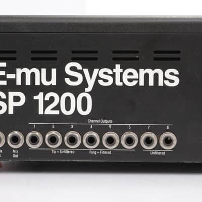 Vintage E-mu SP-1200 Sampling Drum Machine Sampler Black Reissue #42750 image 15