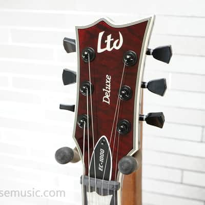 ESP LTD EC-1000 QM - See Thru Black Cherry image 16