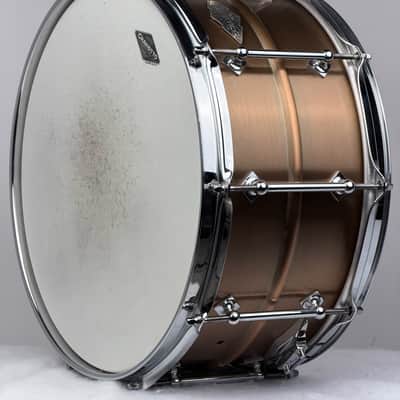 Craviotto 7x14" AK Masters Bronze Snare Drum image 9