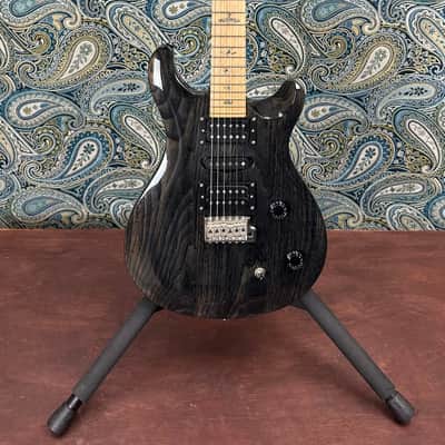 Used PRS SE Swamp Ash Special Trans Charcoal Solid Body Electric Guitar w/Gig Bag image 2