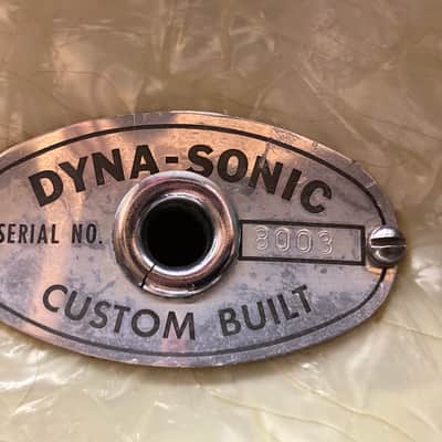 Rogers -1960s Dyna-Sonic 10x14" Marching Snare Drum, White Marine Pearl image 2