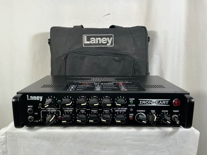 Laney IRT-Studio Ironheart Rackmount Tube Guitar Amp Head 2010s - Black - w/ Bag image 1